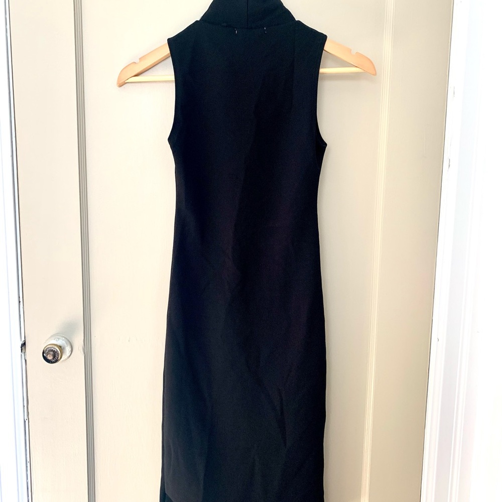 Stunning Pencil-Style Dress with Turtle Neck